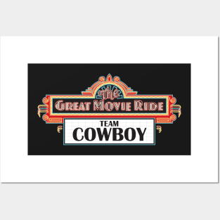 Team Cowboy - The Great Movie Ride Posters and Art